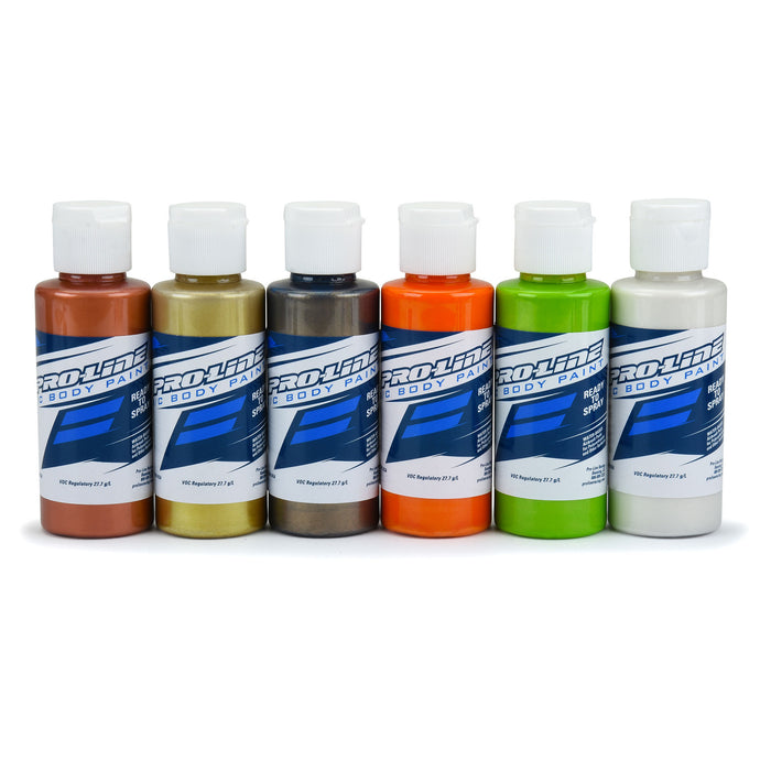 Proline PRO632302 RC Body Paint Metallic/Pearl Color (6 Pack)