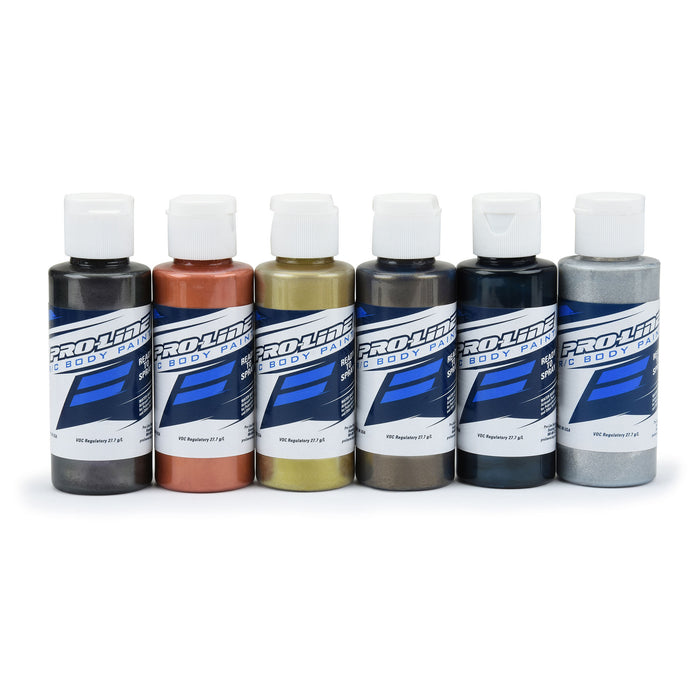 Proline PRO632305 RC Body Paint Pure Metal Set (6 Pack)