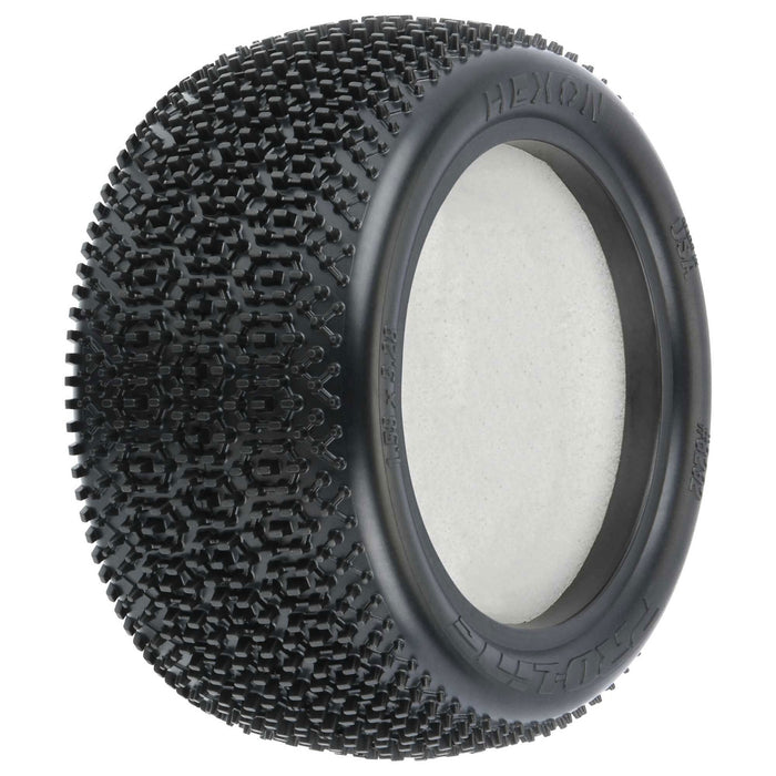 1/10 Hexon CR3 Rear 2.2" Carpet Buggy Tires (2)12.09