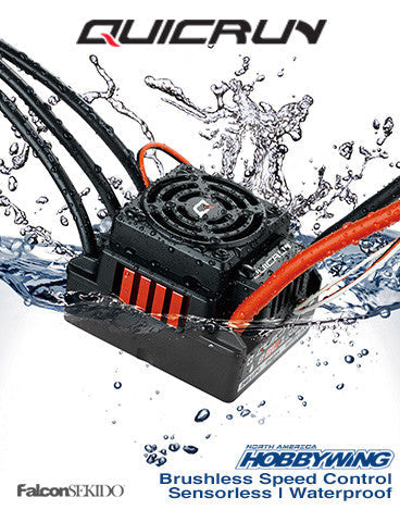 Hobbywing HWI30109002 QuicRun 8BL150 Waterproof Brushless ESC