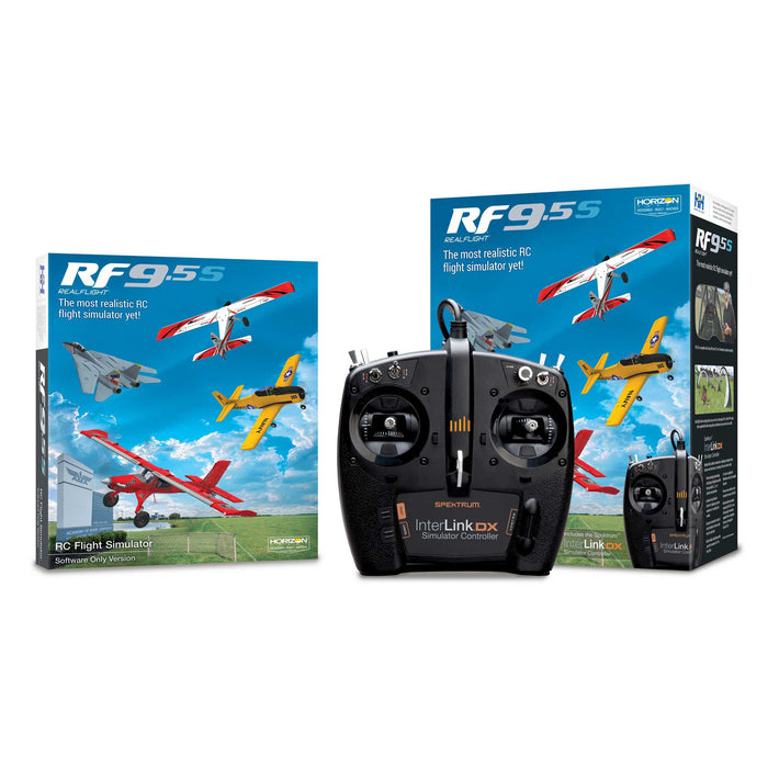 RealFlight RFL1200S Horizon Hobby 9.5S Flight Simulator w/ InterLink Controller