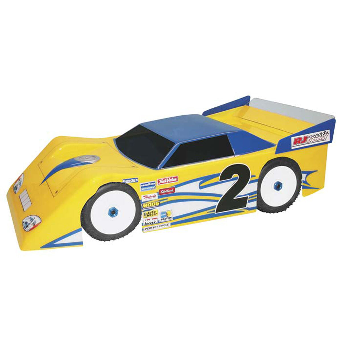 Mega Wedge 1/8 Dirt Oval Body .060 — World of R/C Parts & Supplies