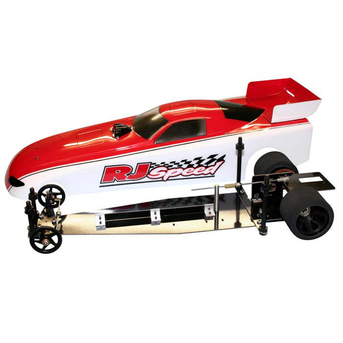 RJ Speed RJS2002 1/10 Electric Funny Car 2WD Dragster Kit, 13"