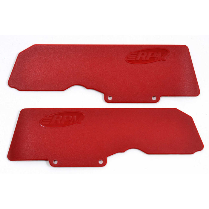 RPM RPM81539 Arrma Mud Guards for Rear A-arms (2): Red Kraton Outcast