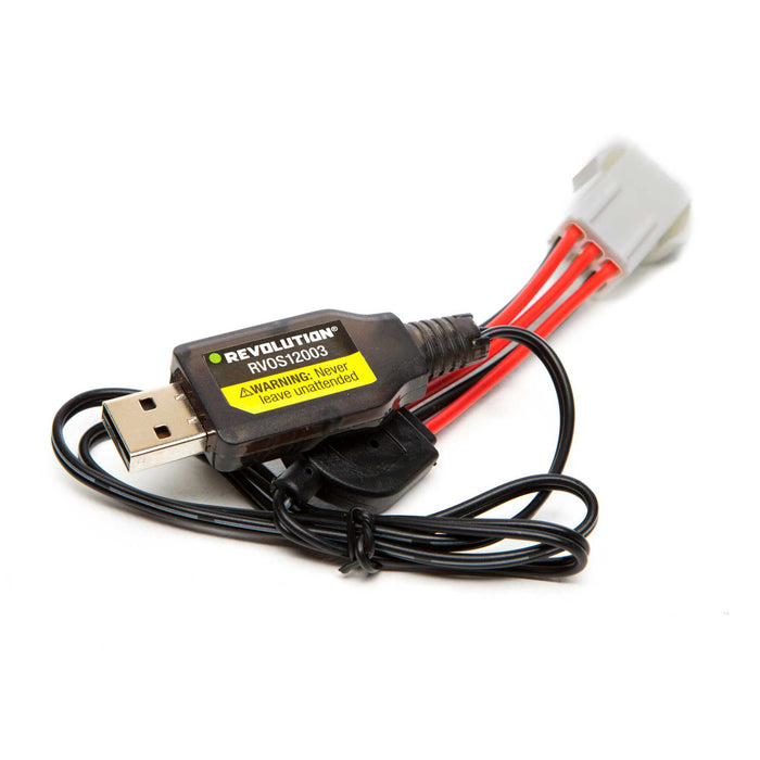USB Charger, Li-On: 1:12 2wd Forge