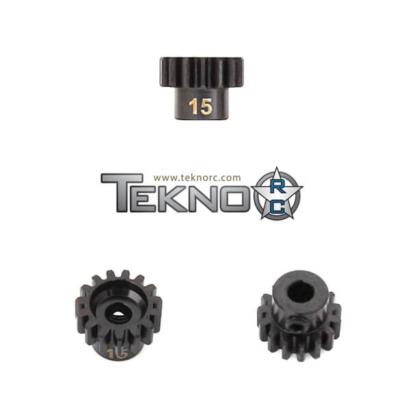Tekno TKR4175 M5 Pinion Gear (15t, MOD1, 5mm bore, M5 set screw)