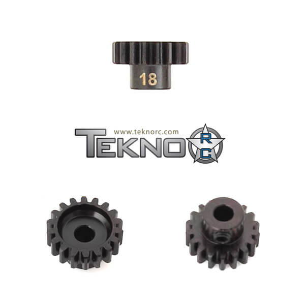 Tekno TKR4178 M5 Pinion Gear (18t, MOD1, 5mm bore, M5 set screw)