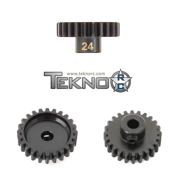Tekno TKR4184 M5 Pinion Gear (24t, MOD1, 5mm bore, M5 set screw)