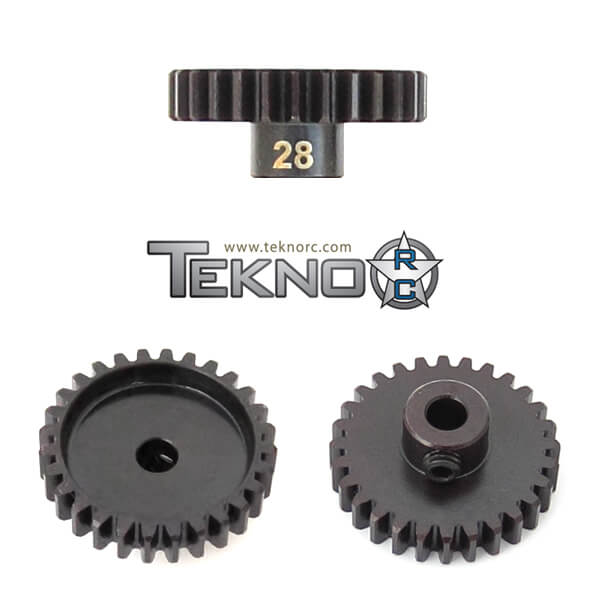 Tekno TKR4188 M5 Pinion Gear (28t, MOD1, 5mm bore, M5 set screw)