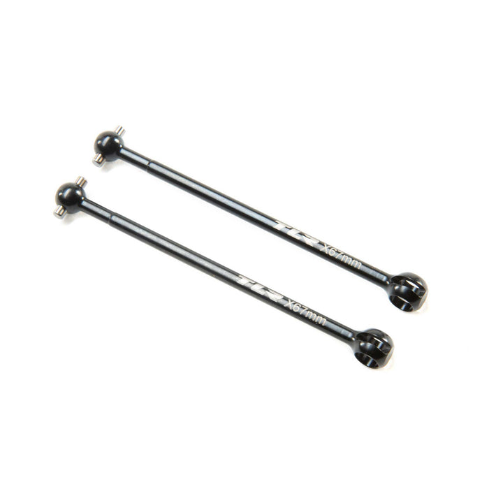 TLR TLR232102 CVA Driveshaft Bones, X67mm (2): 22X