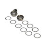 TLR TLR242026 Rear Gearbox Bearing Inserts, Aluminum: 8X