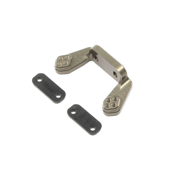 TLR234086 Rear Camber Block, w/Inserts: 22 4.0