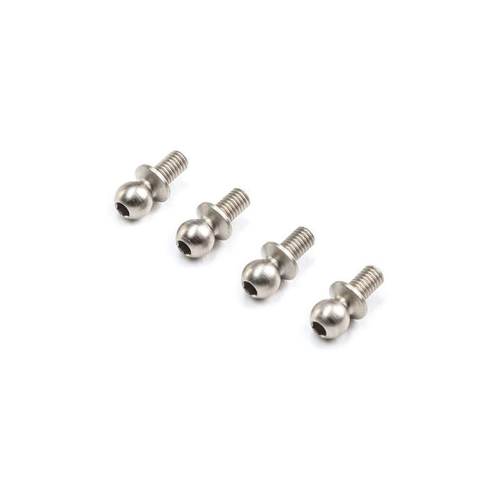 TLR TLR236011 Ball Stud, Low Mount, 4.8 x 5mm (4)