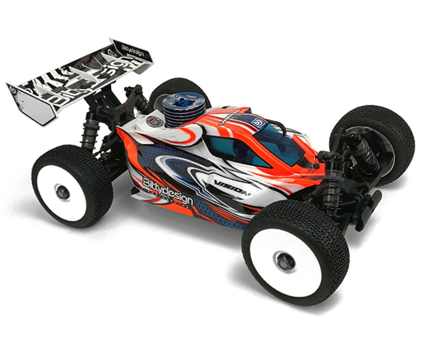 "Vision" Tekno NB48 2.0 Pre-Cut 1/8 Buggy Body (Clear)