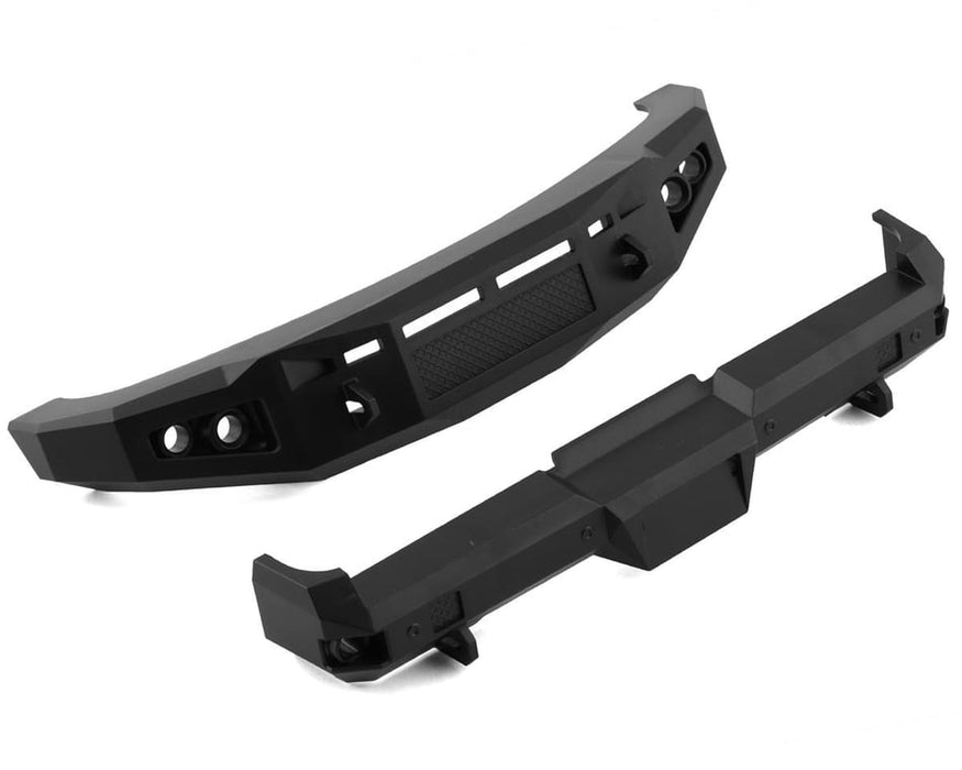 CEN RACING CEGCD0429 Complete Black Bumper Set, for F-250 Chassis, Front & Rear and Hooks