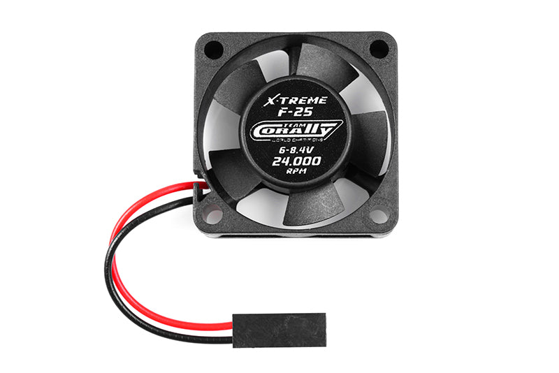 Ultra Hi-Speed 30mm ESC Cooling Fan, Ball Bearing, 6-8.4v w/Black Plug