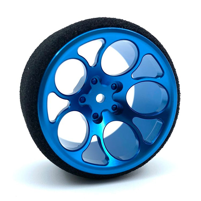 Sanwa M17 Steering Wheel - 5 Hole - Blue