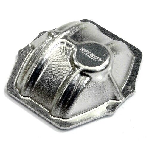 INTEGY INTC24976SILVER TYPE VII BILLET MACHINED ALLOW HD DIFF COVER FOR AXIAL WRAITH