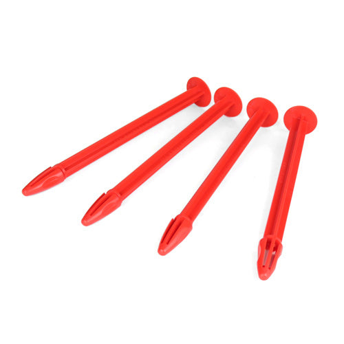 DE Racing RED Buggy Tire Spikes (4Pcs)