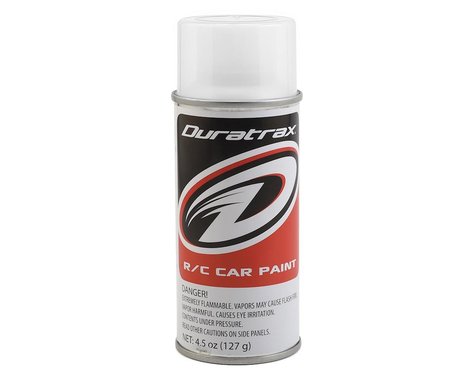 Duratrax DTXR4251 Polycarb Spray Bright White 4.5 oz