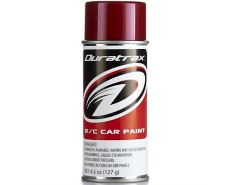 Duratrax DTXR4264 Polycarb Spray Metallic Red 4.5 oz