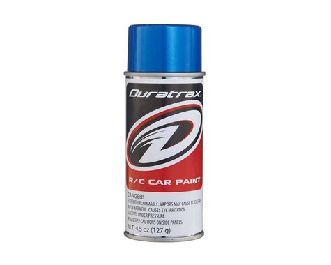 Duratrax DTXR4265 Polycarb Spray Metallic Blue 4.5 oz