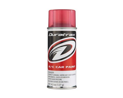 Duratrax DTXR4271 Polycarb Spray Candy Red 4.5 oz