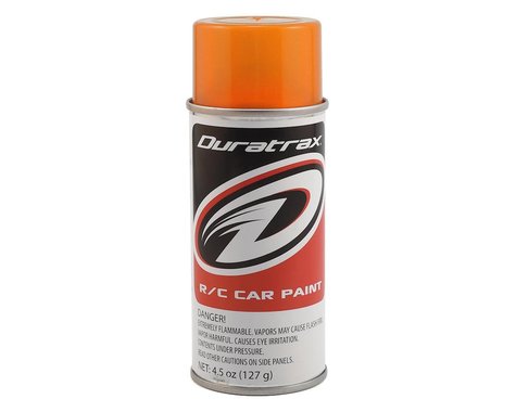 Duratrax DTXR4278 Polycarb Spray Fluorescent Orange 4.5 oz