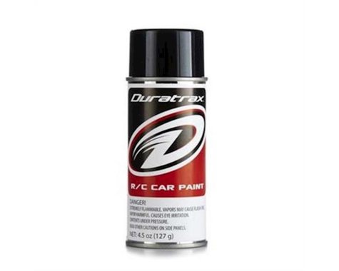 Duratrax DTXR4280 Polycarb Spray Metallic Black 4.5 oz