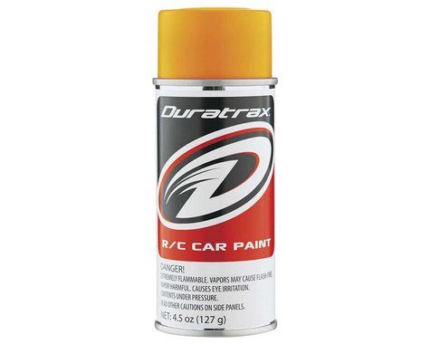 Duratrax DTXR4283 Polycarb Spray Fluorescent Bright Orange 4.5oz