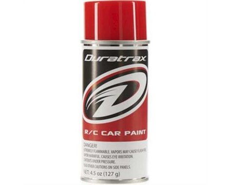 Duratrax DTXR4287 Polycarb Spray Bright Red 4.5 oz