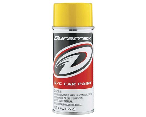 Duratrax DTXR4295 Polycarb Spray Candy Yellow 4.5oz