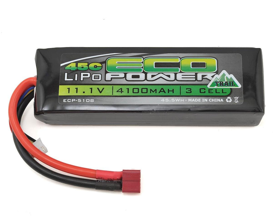 "Trail" 3S LiPo 45C Battery Pack (11.1V/4100mAh)