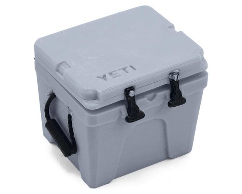 Yeti 35 Gal Cooler (Warm Grey) (Miniature Scale Accessory)