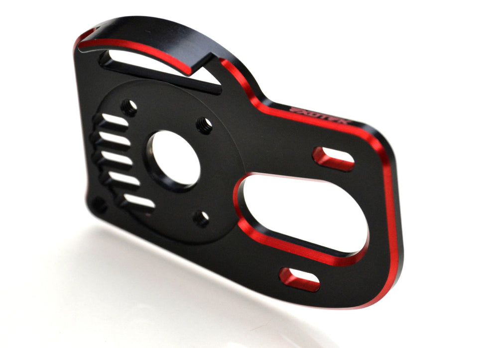 Exotek EXO1887 RB7 HD Laydown Motor Plate w/ Gear Cover, 2 Color Anodizing
