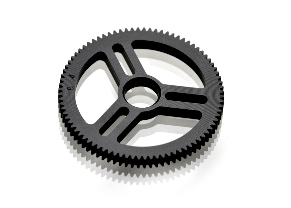Exotek EXO1988 Flite Spur Gear 48 Pitch 84 Tooth, Machined Delrin, for EXO Spur Gear Hubs