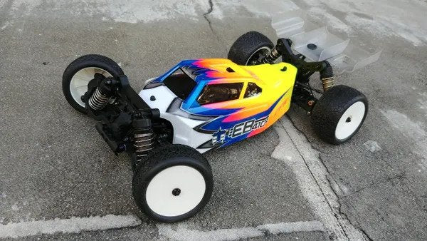 A2 Tactic body (clear) w/ 2 wing set for Tekno EB410 4wd buggy