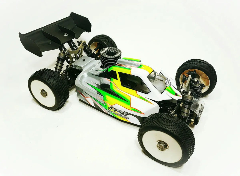 A2.1 Tactic body (clear) w/front wing for TLR 8IGHT-X nitro buggy