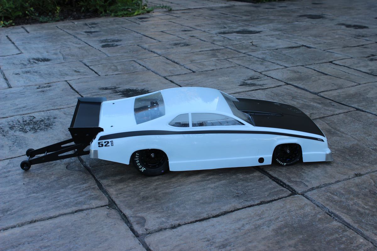 Mopow'r Drag Body, Wing Kit, End Caps, Decal Kit 0.040 Thick, Clear ...