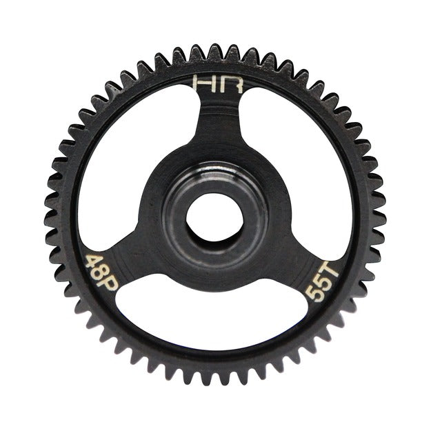 Hot Racing HRASTRF455 Steel Spur Gear (55T 48P): 4Tec