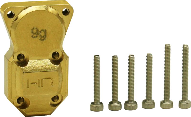 Hot Racing HRASXTF12CH Brass Diff Cover SCX24