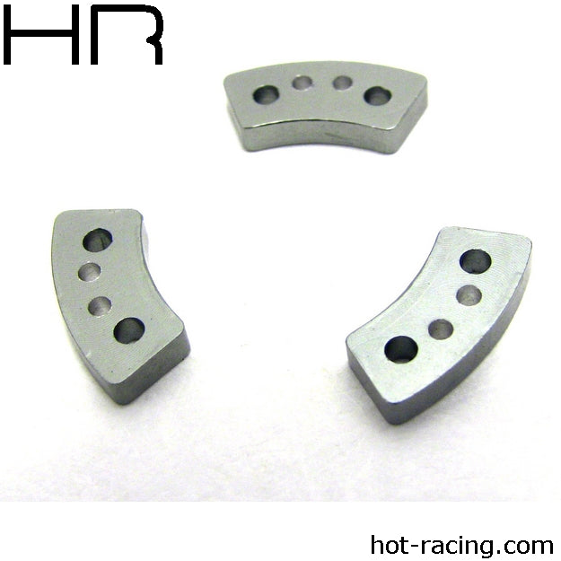 Hot Racing HRATRX15HS Alum Hard Ano Slipper Cltch Pad