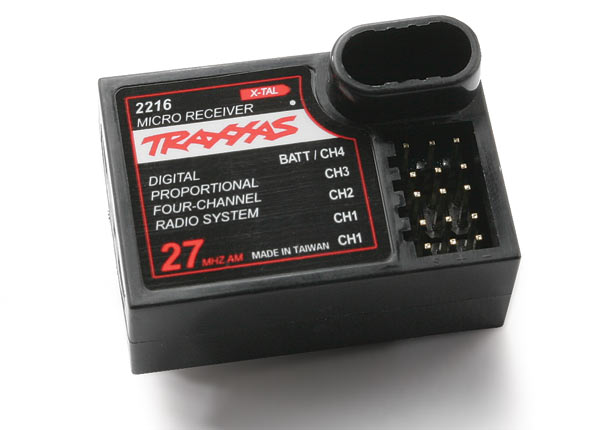 Traxxas TRA2216 Receiver, micro, 4-channel