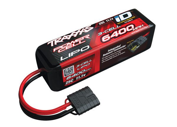 Traxxas TRA2857X 6400mAh 11.1v 3-Cell 25C LiPo Battery