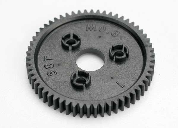 TRA3958 SPUR GEAR 58-T .8 MP (32-P)