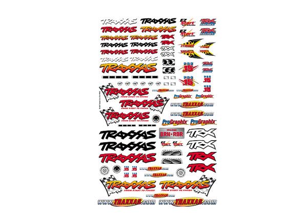 TRA9950 DECAL TEAM TRAXXAS