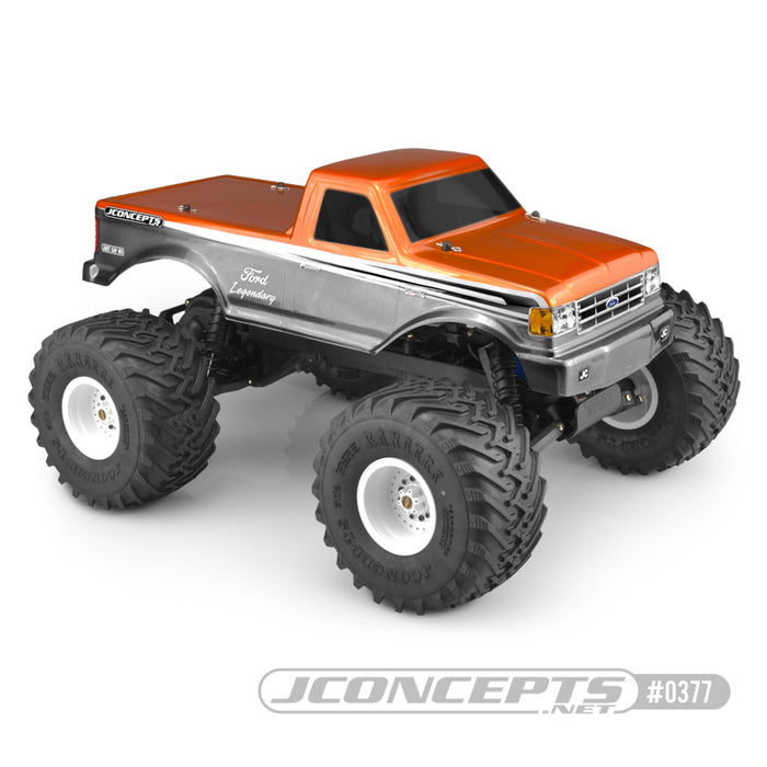 Jconcepts JCO0377 1989 Ford F-250  Clear Body Racerback: Stampede