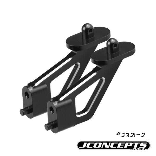 Jconcepts JCO23212 Aluminum Rear Wing Mounts C4.2 Black