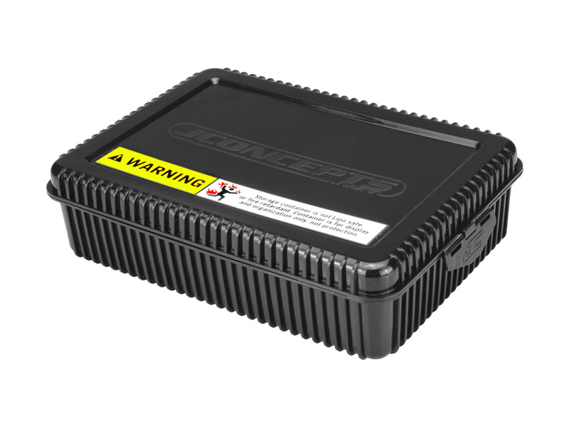 Jconcepts JCO24962 Shorty Battery Storage Box w/ Foam Liner, Black