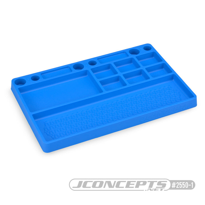 Jconcepts JCO25501 Parts Tray, Rubber Material, Blue